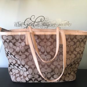 Coach tote bag